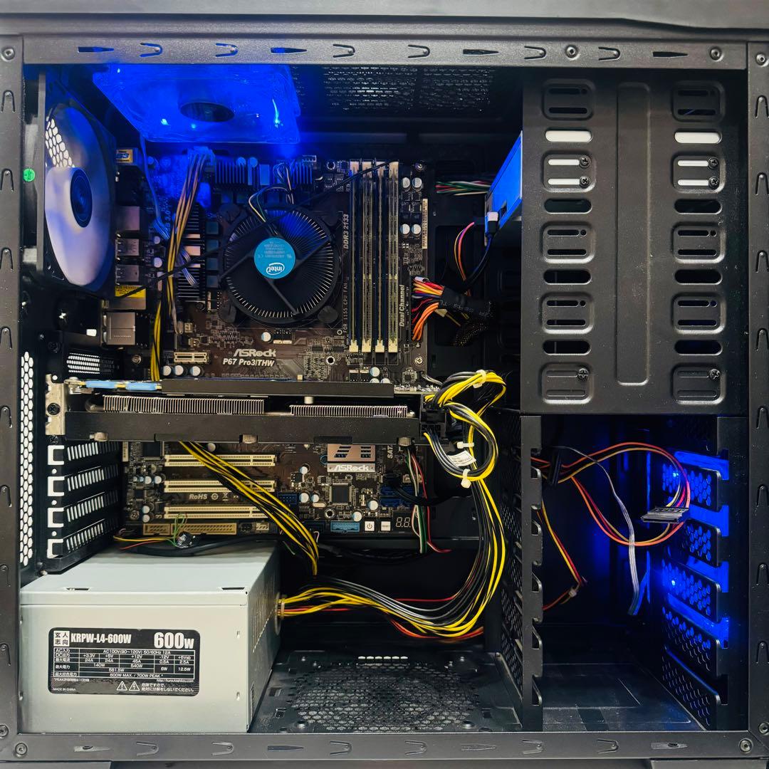 【ゲーミングPC】i7-2600K GTX770 HDD500GB メモリ16G