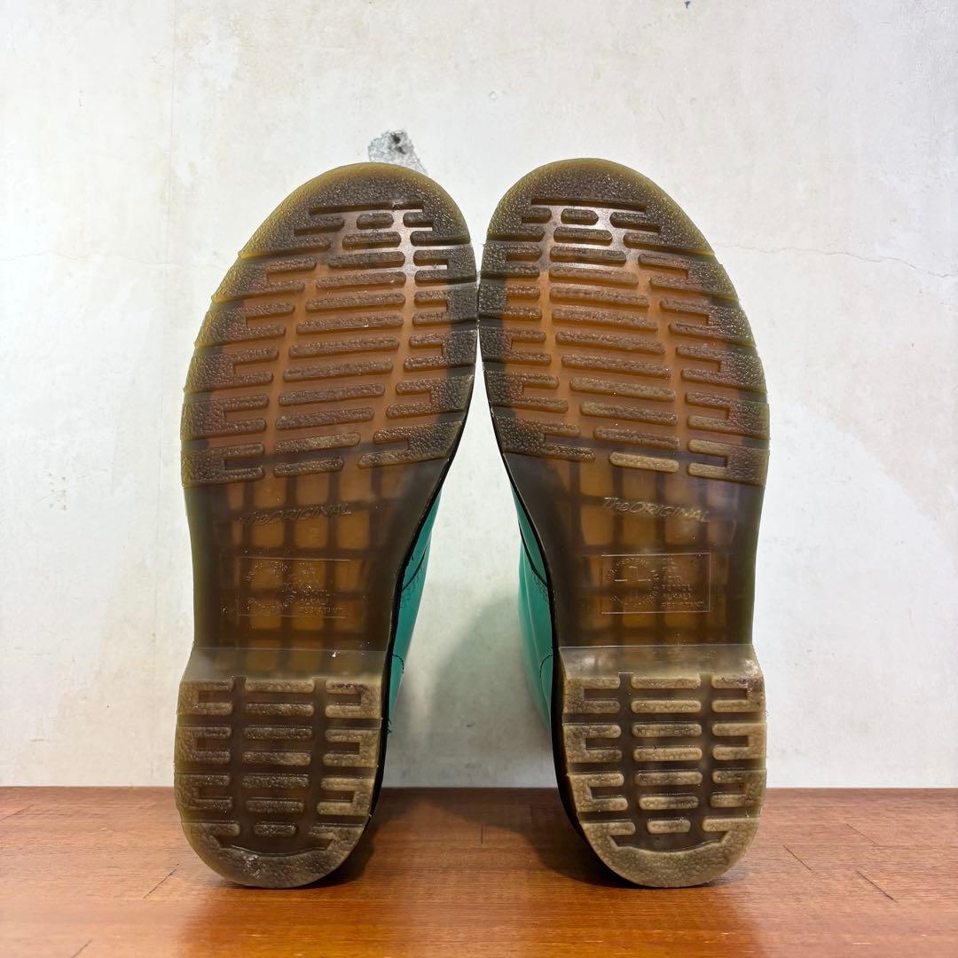 極美品　ドクターマーチン　8ホール　ペパーミントグリーン　28.0センチ