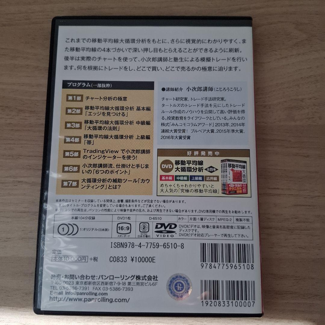 移動平均線 大循環分析 DVDセット6巻 小次郎講師