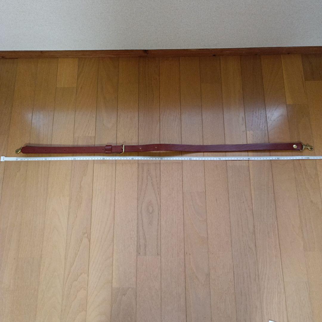 HERZ ダブルステッチ2wayショルダー チョコ