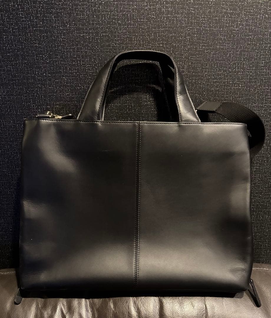 未使用 TRION トライオン　2wayレザー ビジネスバッグ