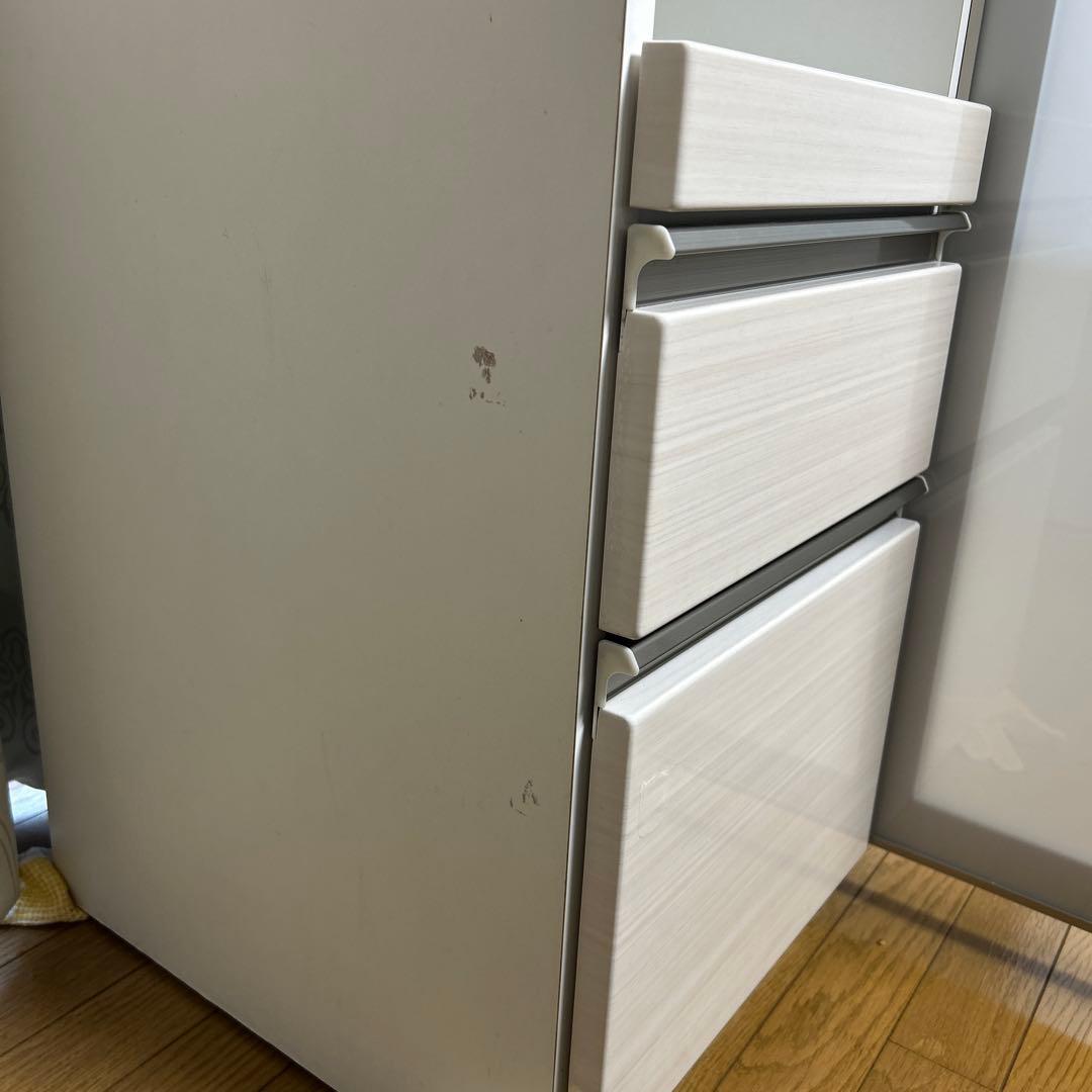 送料込み傷ありニトリ　キッチンカウンター　ポスティア120 梱包発送たのメル便