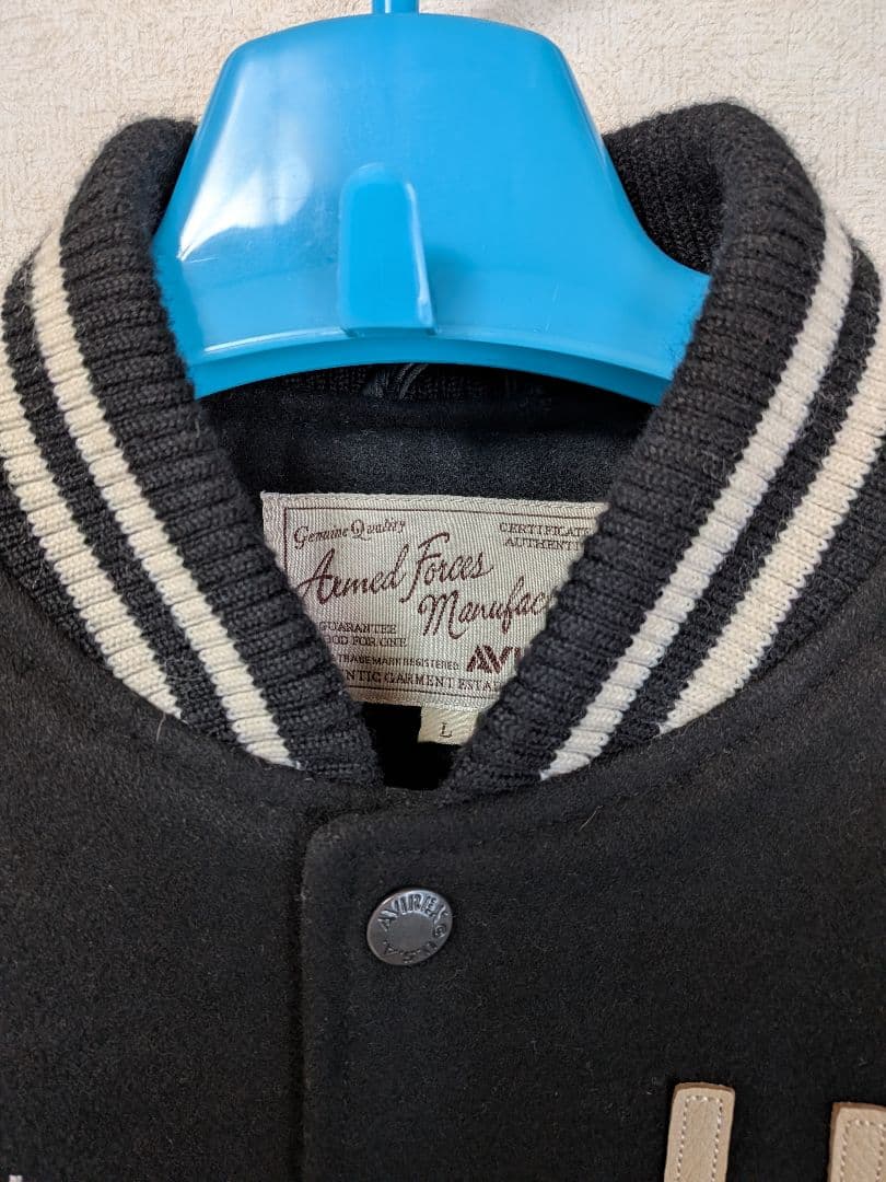 【豪華オマケ付】美品　AVIREX　スタジャン　Lサイズ　スカジャン　黒