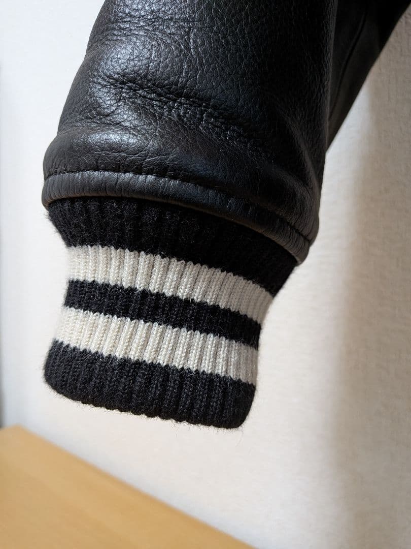 【豪華オマケ付】美品　AVIREX　スタジャン　Lサイズ　スカジャン　黒