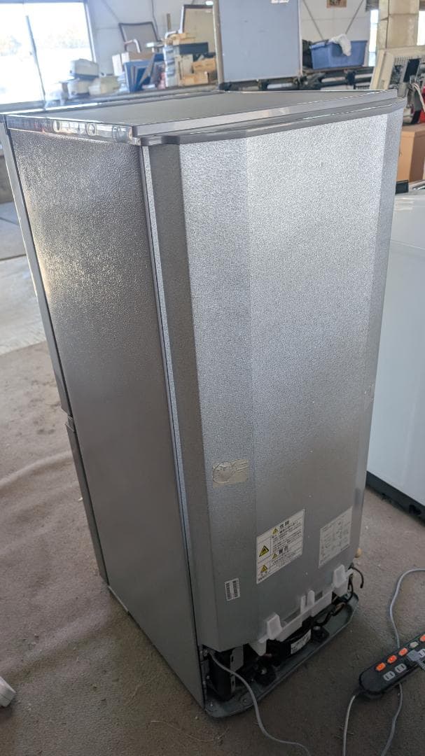 ◆AQUA ノンフロン2ドア冷凍冷蔵庫　AQR-13H　126L　2019年製