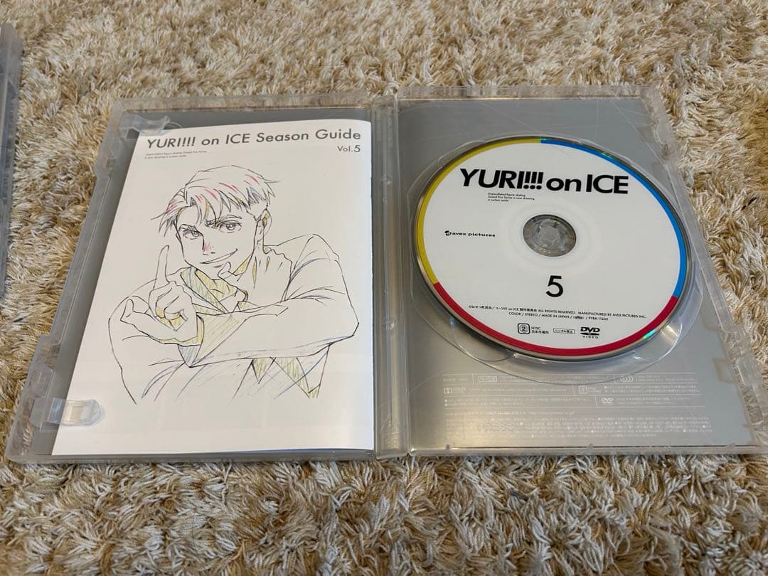 ユーリon ICE アニメDVD6巻セット