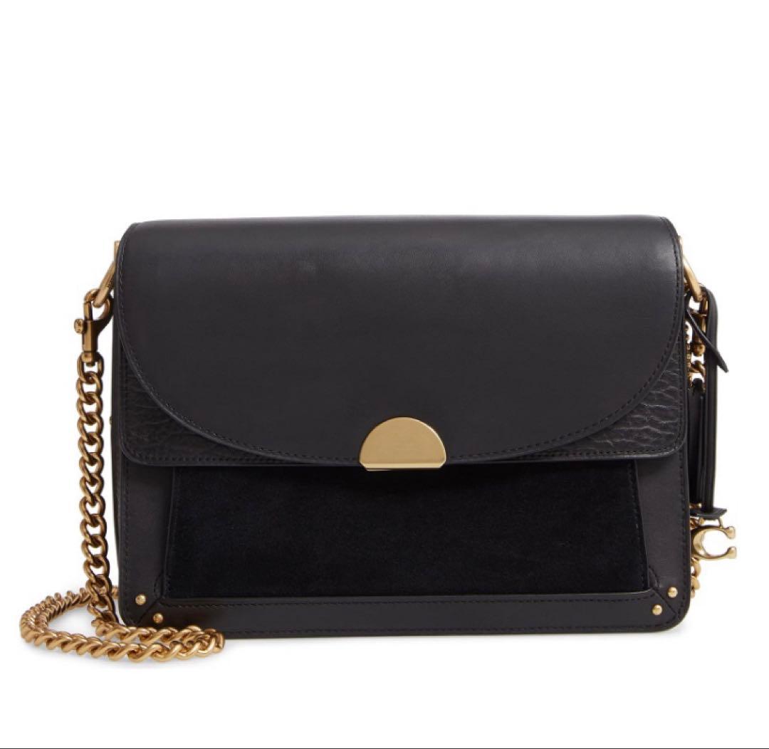 COACHドリーマーショルダーバッグ2wayチェーン ダブルフラップ/アメリカ