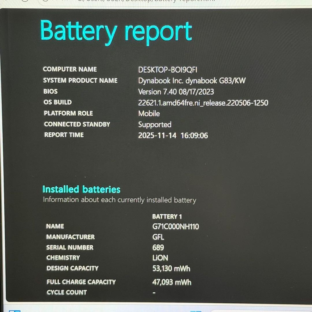90.G83/KW i5第12世代 16G SSD512G Office2024