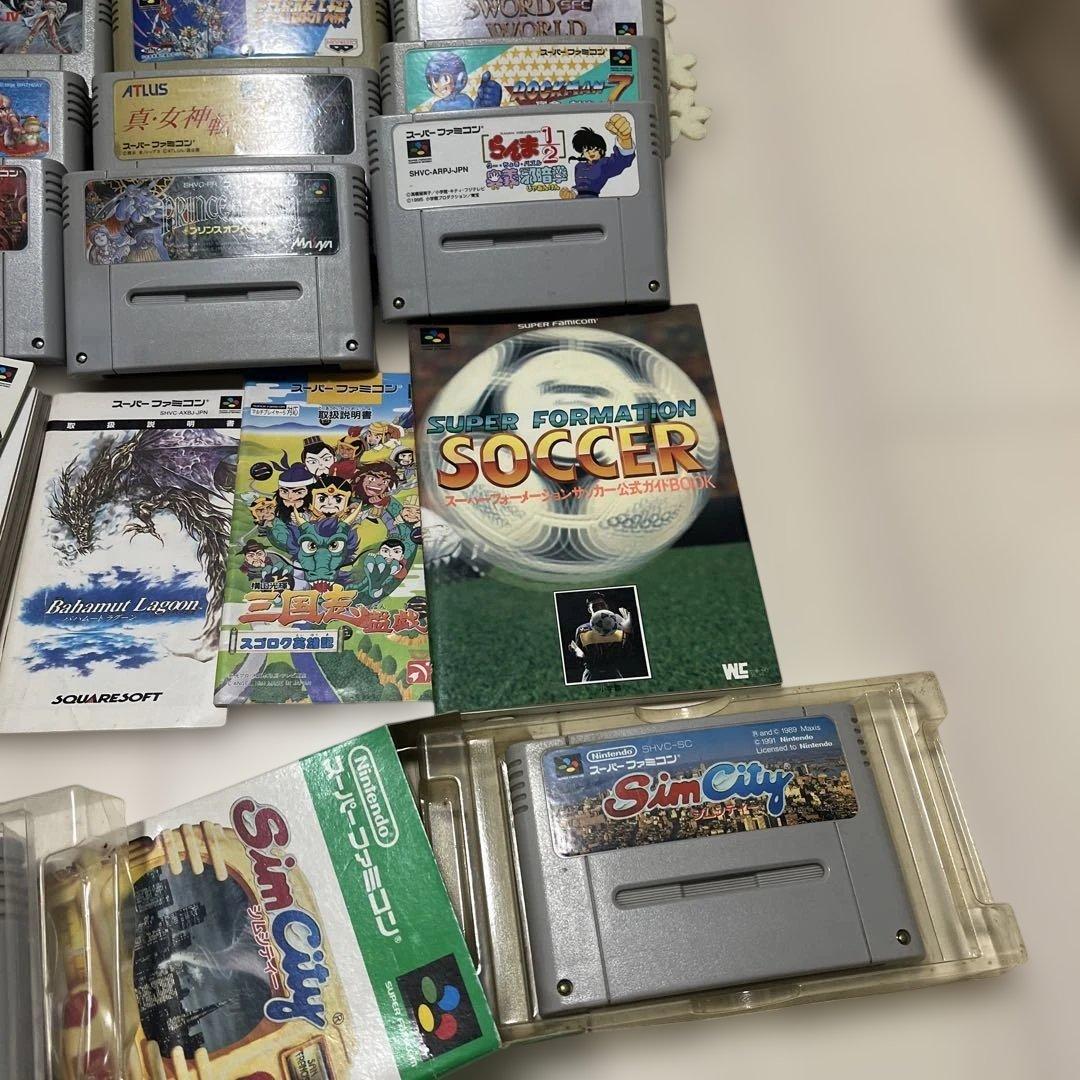 【Nintendo】スーパーファミコン本体ソフトセット