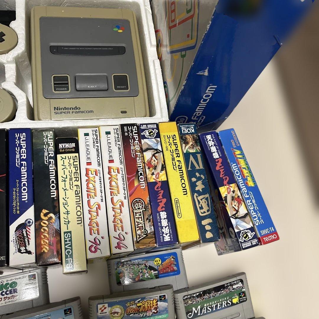 【Nintendo】スーパーファミコン本体ソフトセット