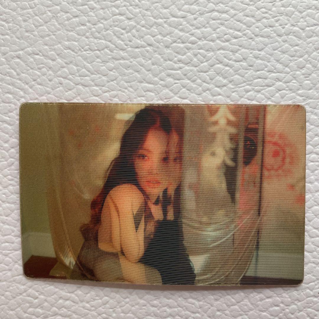 BLACKPINK JENNIE SOLO レンチキュラー　トレカ