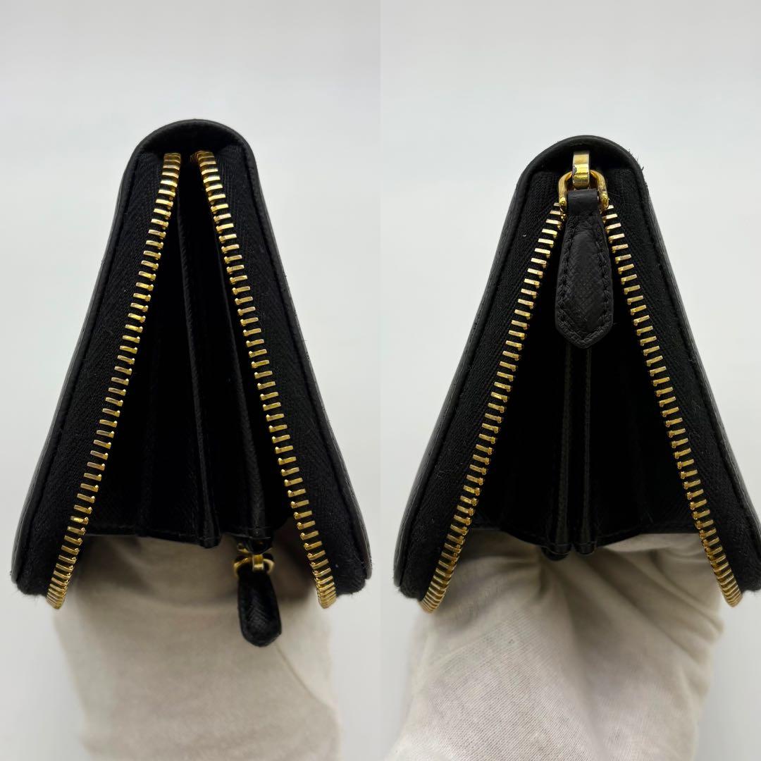 プラダ　ラウンドジップ　サフィアーノ　1ML506　長財布　39