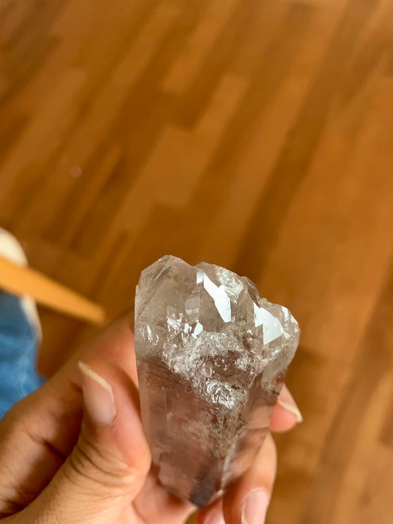 値下げ！ヒマラヤ水晶　パキスタン　 超クリアー　セルフヒールド　ＤＴ　虹あり