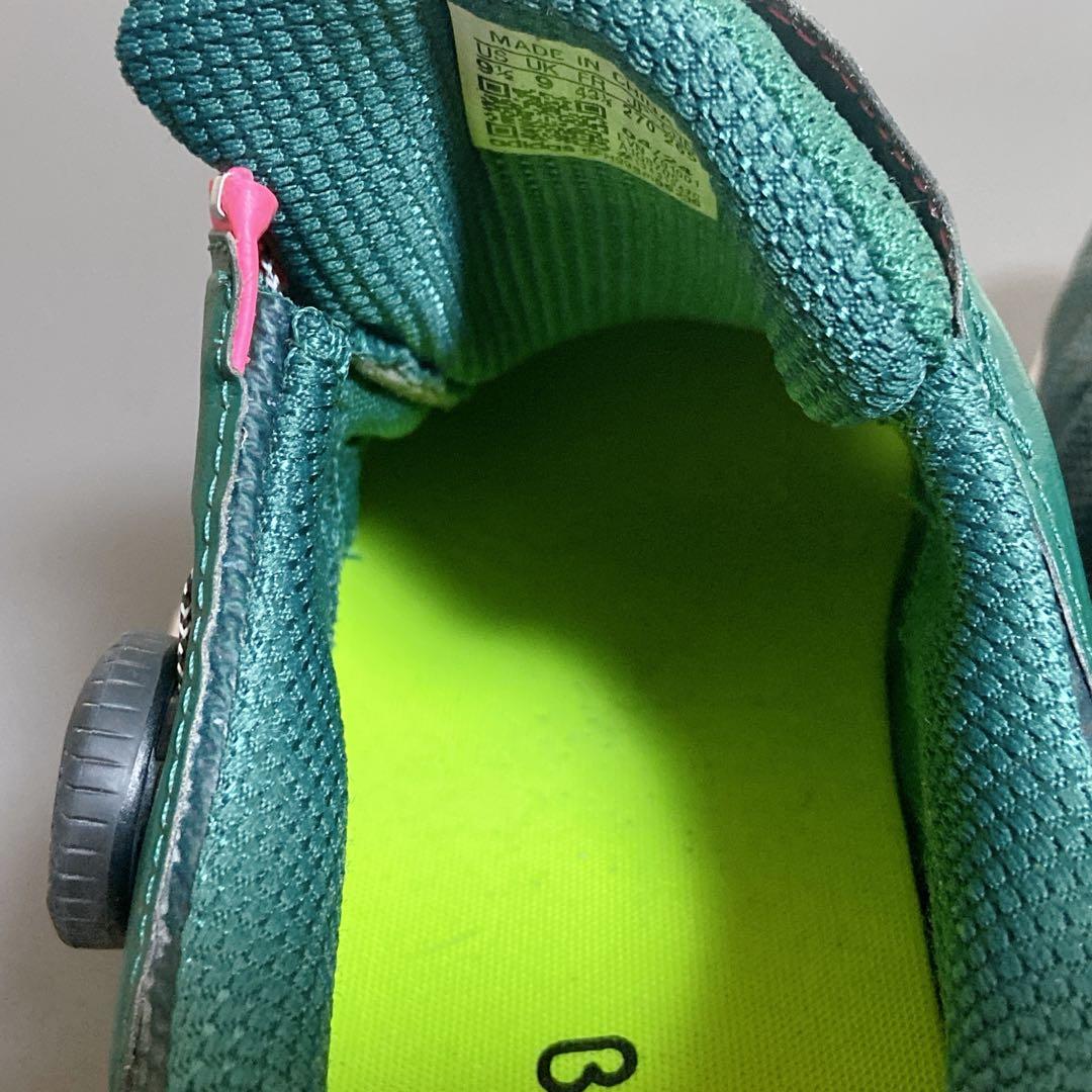 アディダス　ゴルフシューズ　コードカオス　グリーン　ピンク