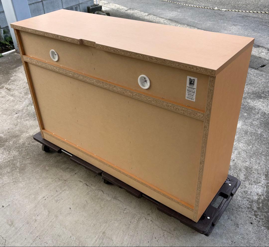 【ももて】永野家具工業 テレビ台 サイドボード ローボード 日本製　収納棚