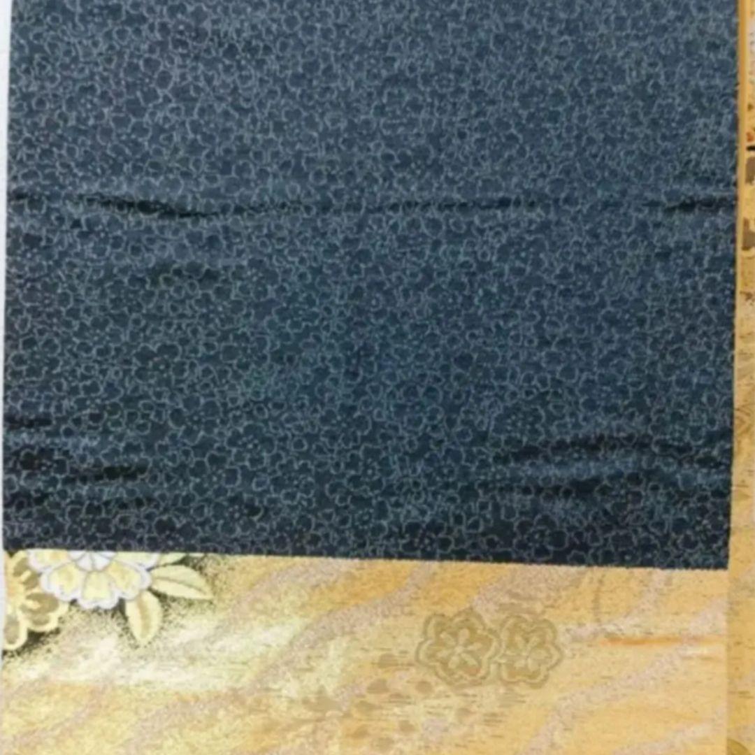 【2回着用】振袖◆8点セット◆成人式◆卒業式など クリーム色 花柄