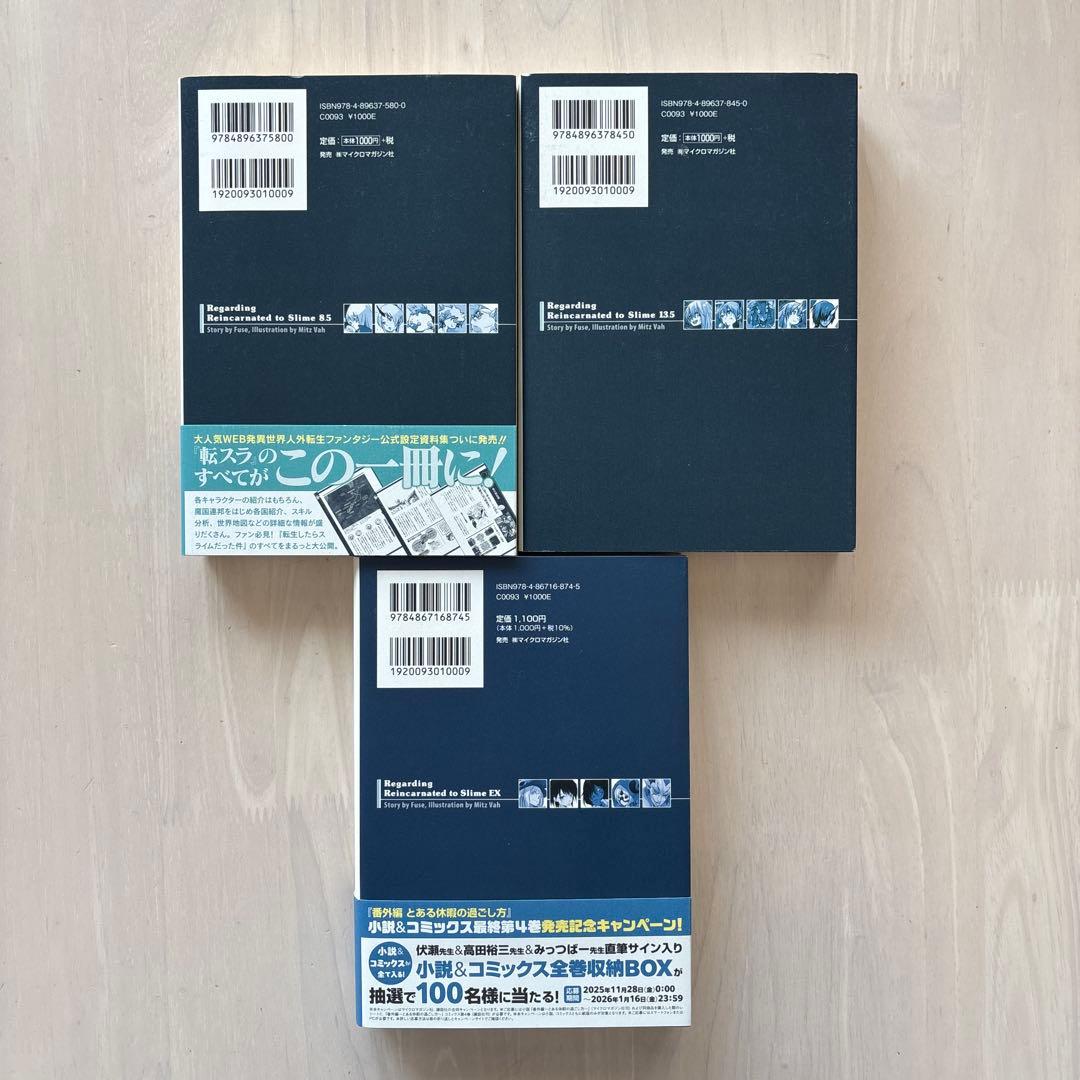 転生したらスライムだった件 1−23＋8.5＋13.5巻＋番外編小説 計26冊