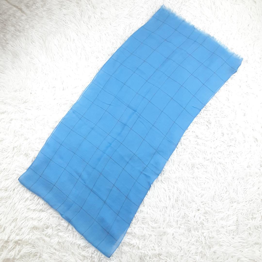 美品◎Dunhill ダンヒル ストールマフラー3本セット まとめ 黒 紺 水色