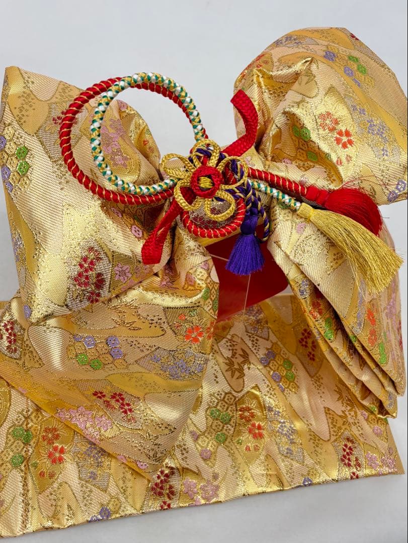 七五三　7ー8才女児　着物・はこせこセット　花々桜《子供493》#江戸小もーん