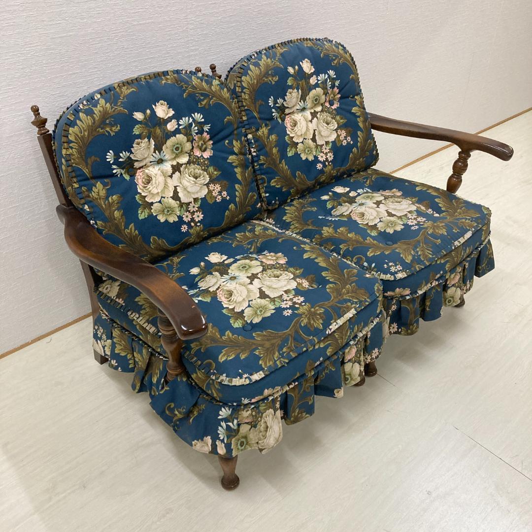 【飛騨産業】キツツキ　穂高　2人掛けソファ　セパレート