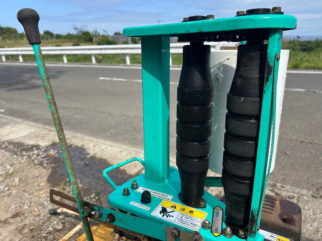 宮崎　タカキタ ラッピングマシーン　梱包機 ミニラップマシン エンジン式　動画有