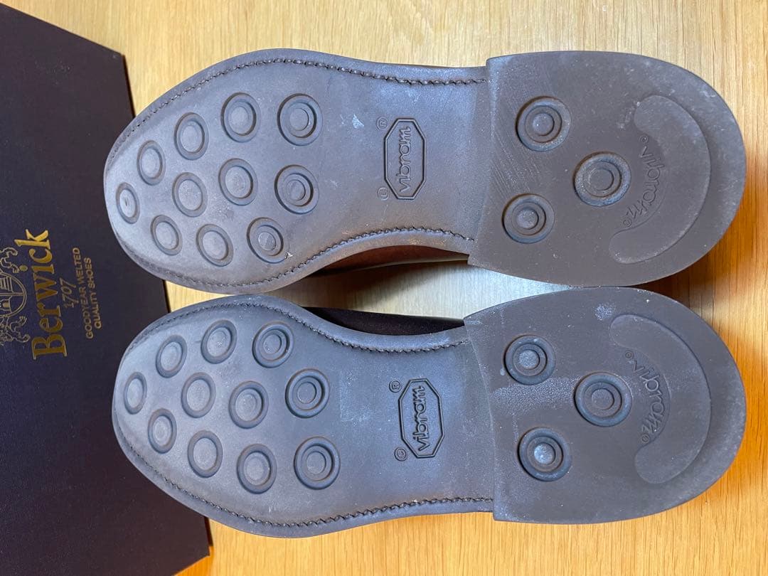 Berwickバーウィック8491：タッセルローファー/UK7.5(27cm)