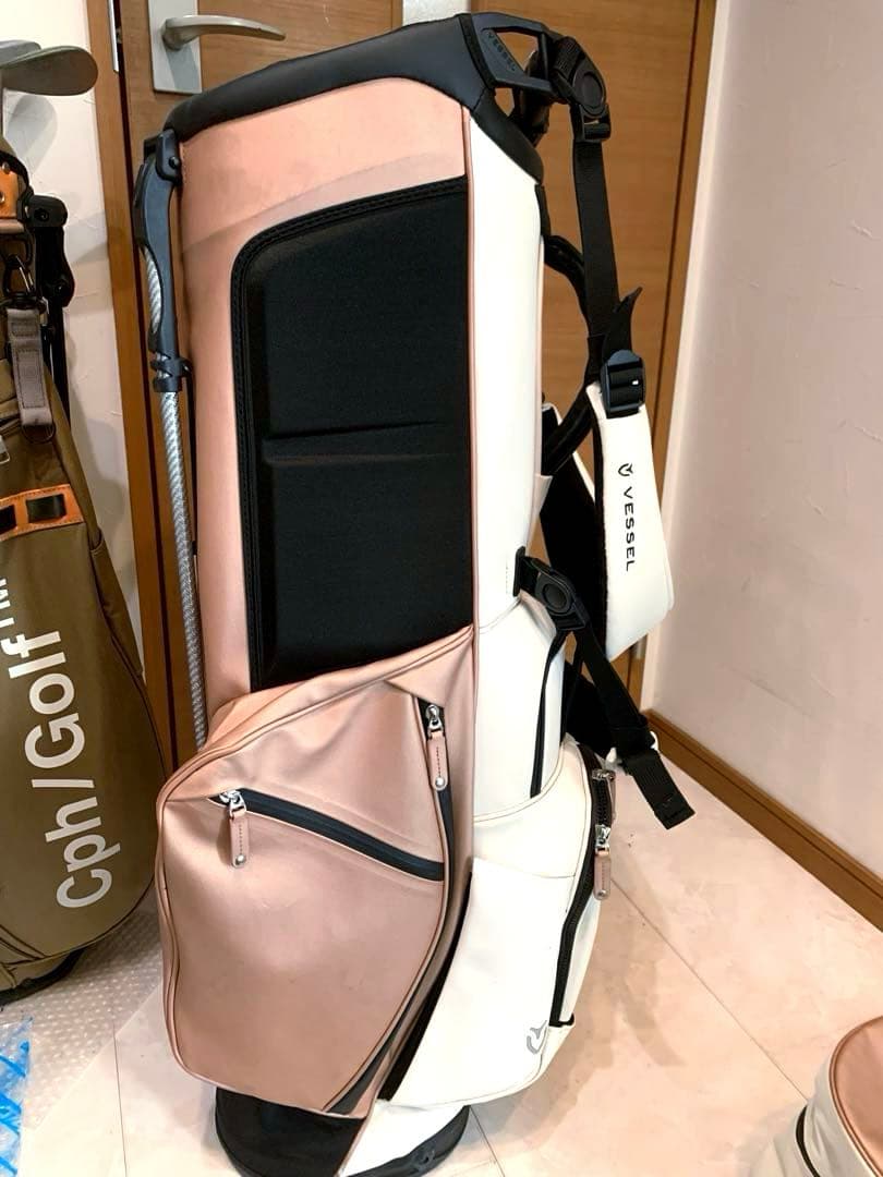 希少カラー　良品　ベゼル　キャディバッグ　VESSEL PLAYER 3.0