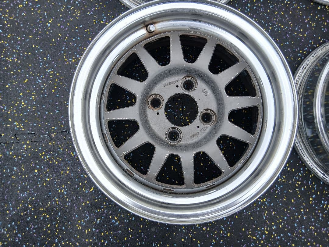 WEDS SPORTS クラゲ14インチホイールのみPCD100 4穴 4個