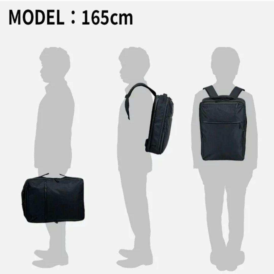 【極美品】エースジーン ガジェタブルヘザー2 リュック バックパックブラック