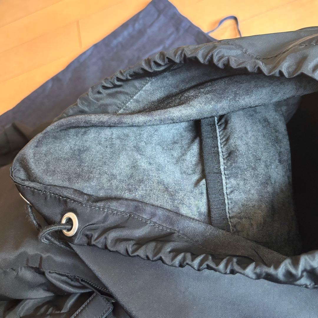 プラダ V136 バックパック リュック バッグ ブラック メンズ トラベル