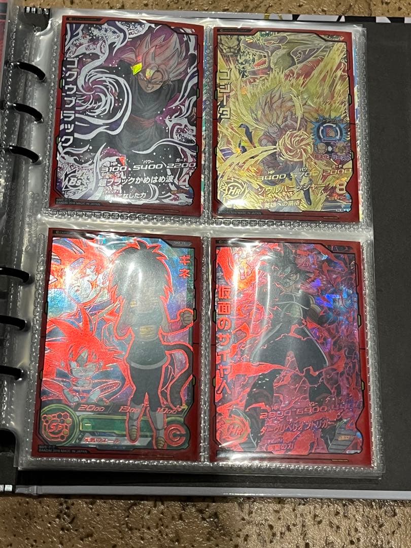 値下！ドラゴンボールヒーローズ　カード/ケース　※写真の他にもカード有り計48枚