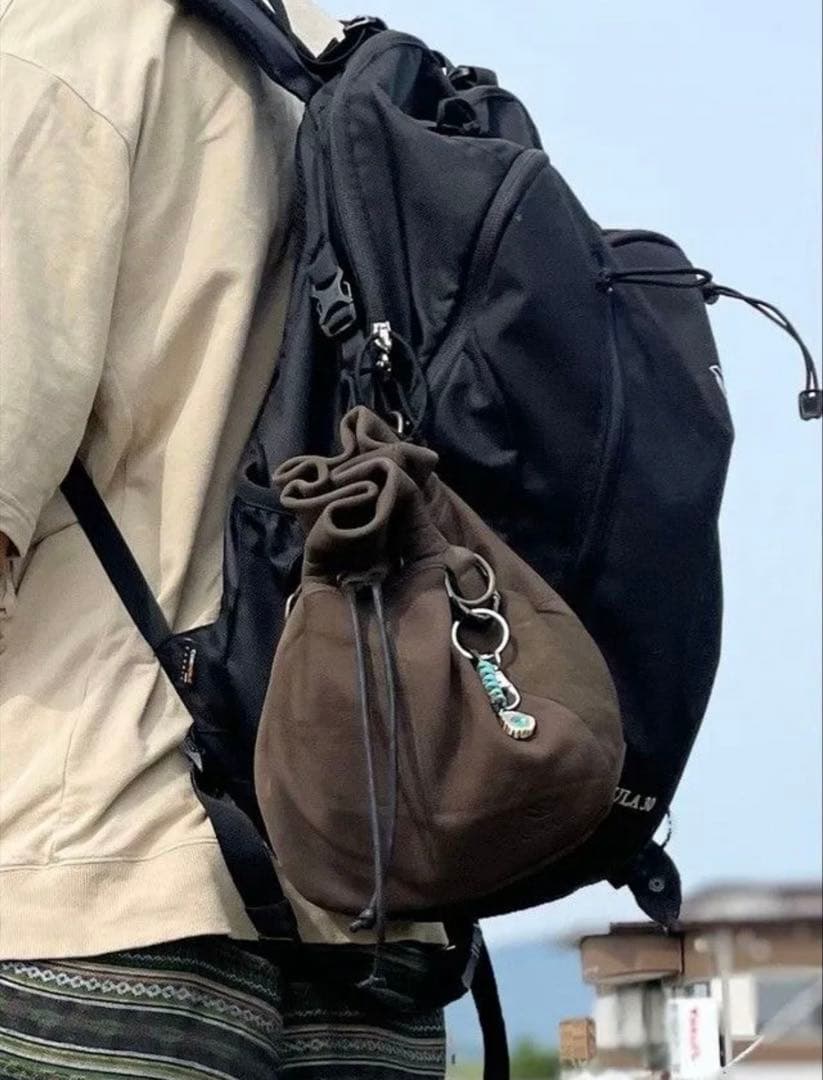 新品未使用 エゾ鹿革レザーバッグ ミニショルダーバッグ ROKUBO 一生モノ