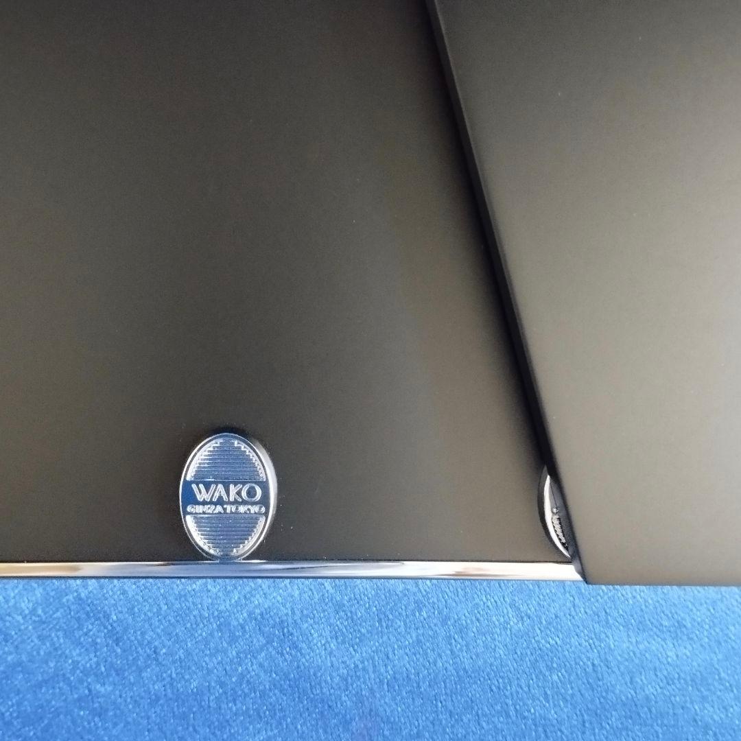 【未使用・美品】銀座WAKO『プラチナフォトフレーム／スパイラル（大）2L』