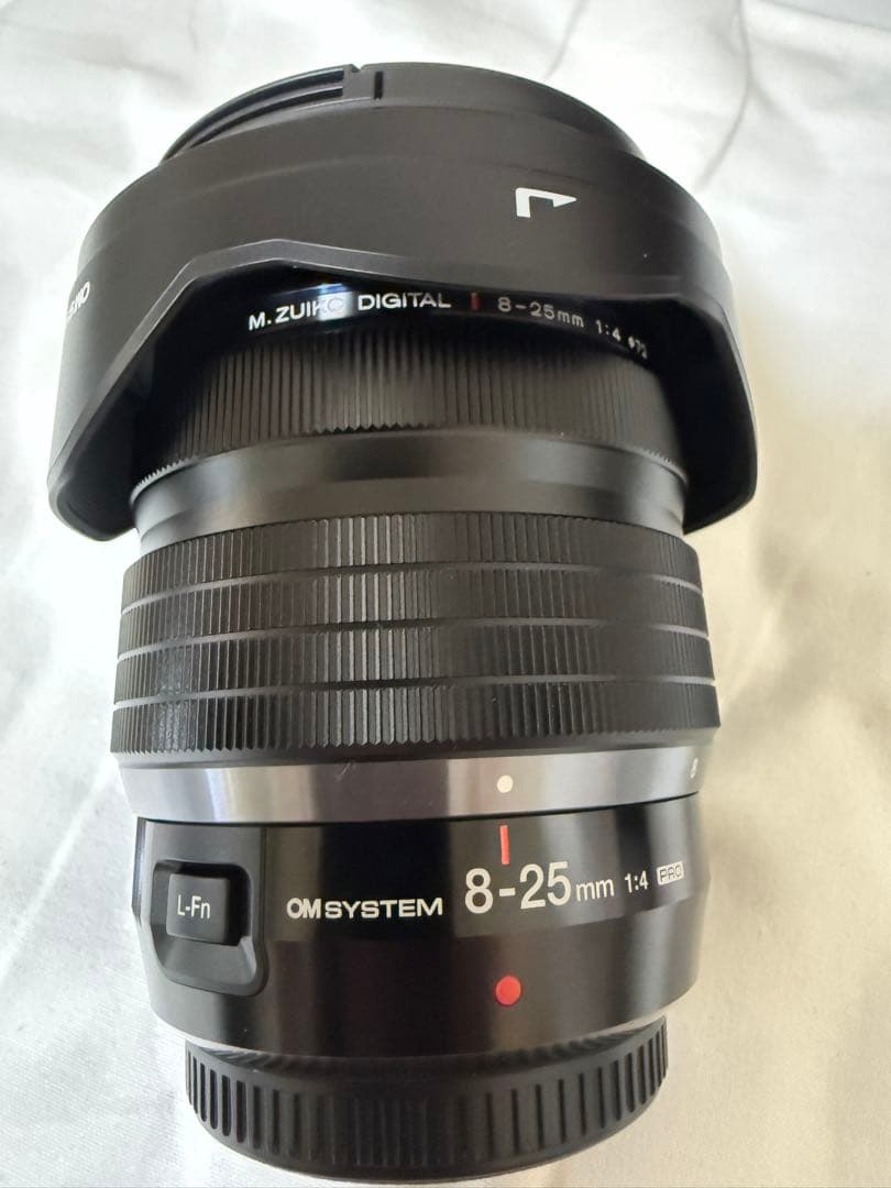 新品未使用品❗️ omsystem 8-25mm pro フィルター付き