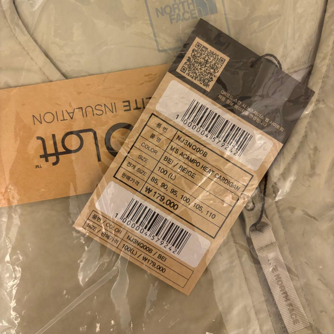 新品　THE NORTH FACE ジャケット カーディガン 軽アウター L