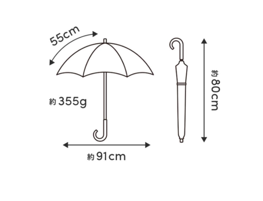 サンバリア100 紫外線100%カット日傘　Mサイズ　フリル/フロスト　ブルー