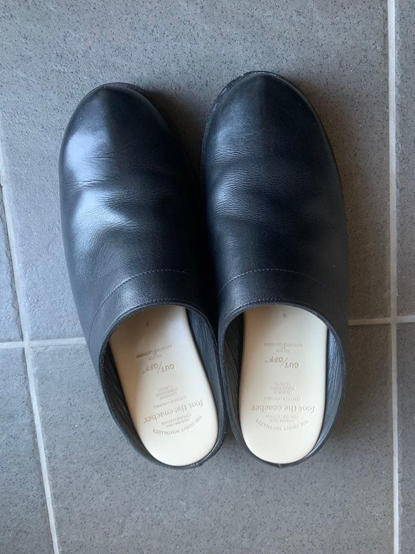 foot the coacher MINIMAL CLOG ブラック 8