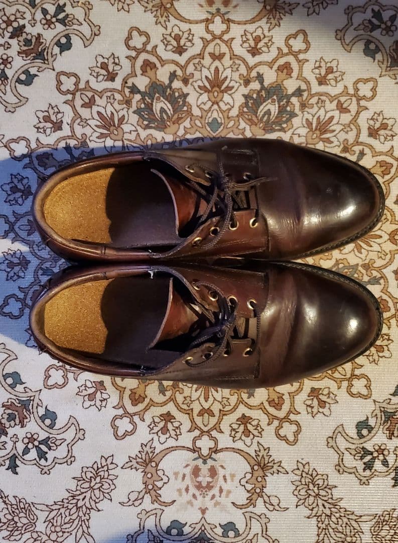 Filson レザーシューズ コークソール＆ビブラムソール