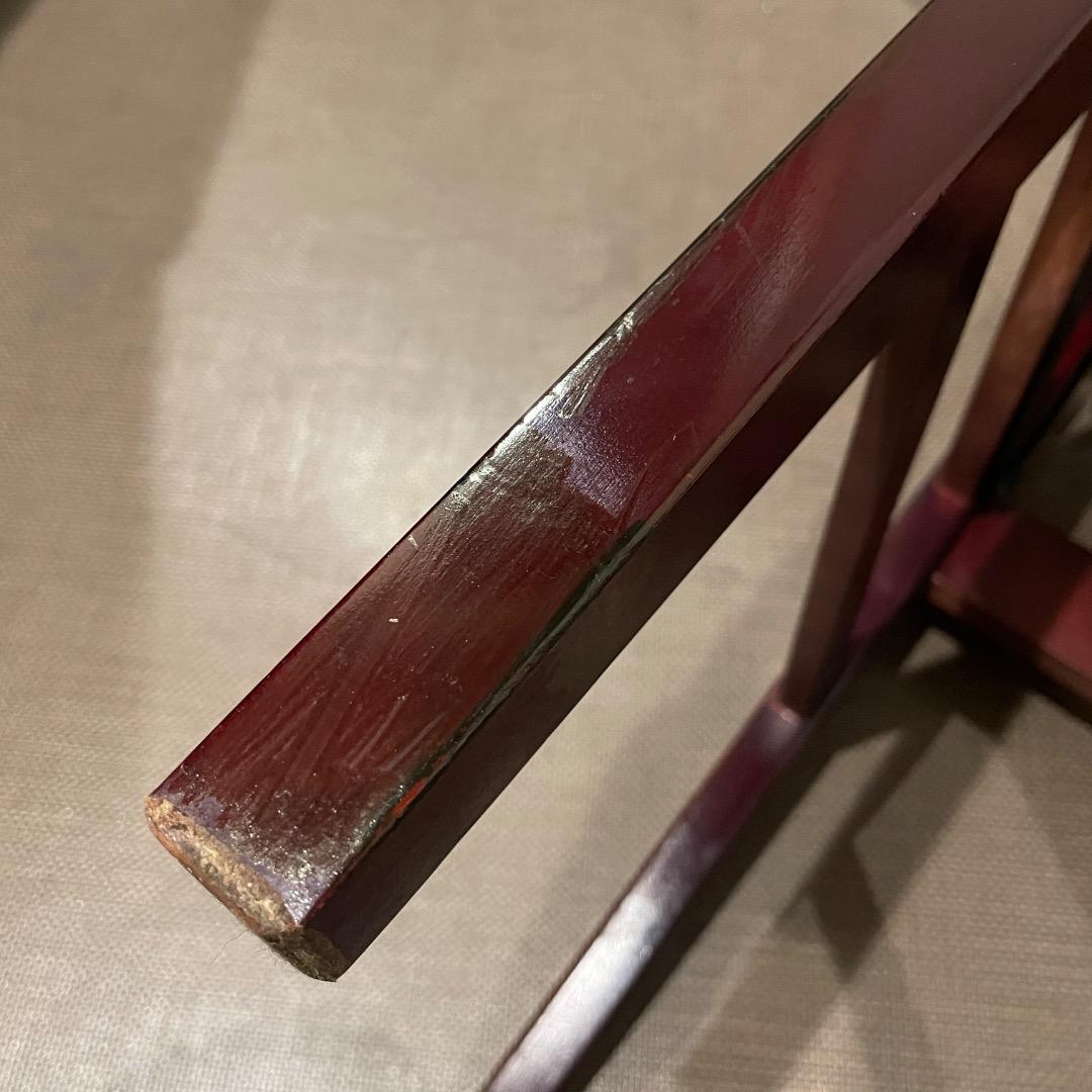 【手渡し限定】トムソン椅子 KAWAI カワイ 背付き椅子 マホガニー