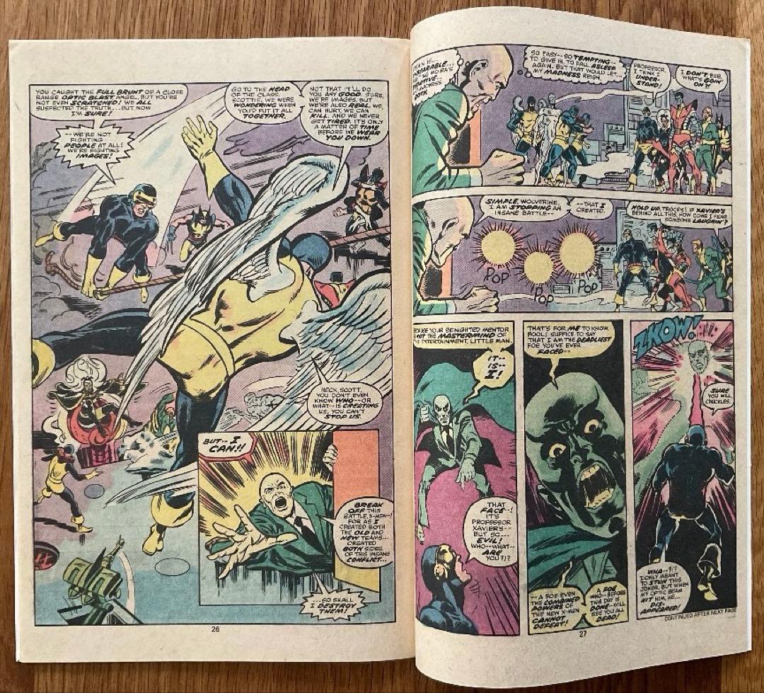 X-men #106 evil Charles Xavier❗️アメコミリーフ