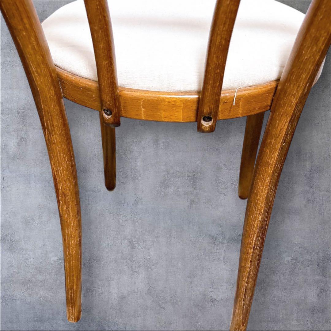 アンティーク 椅子 ベントウッドチェア 曲木 カフェ 北欧テイスト レトロ　茶色