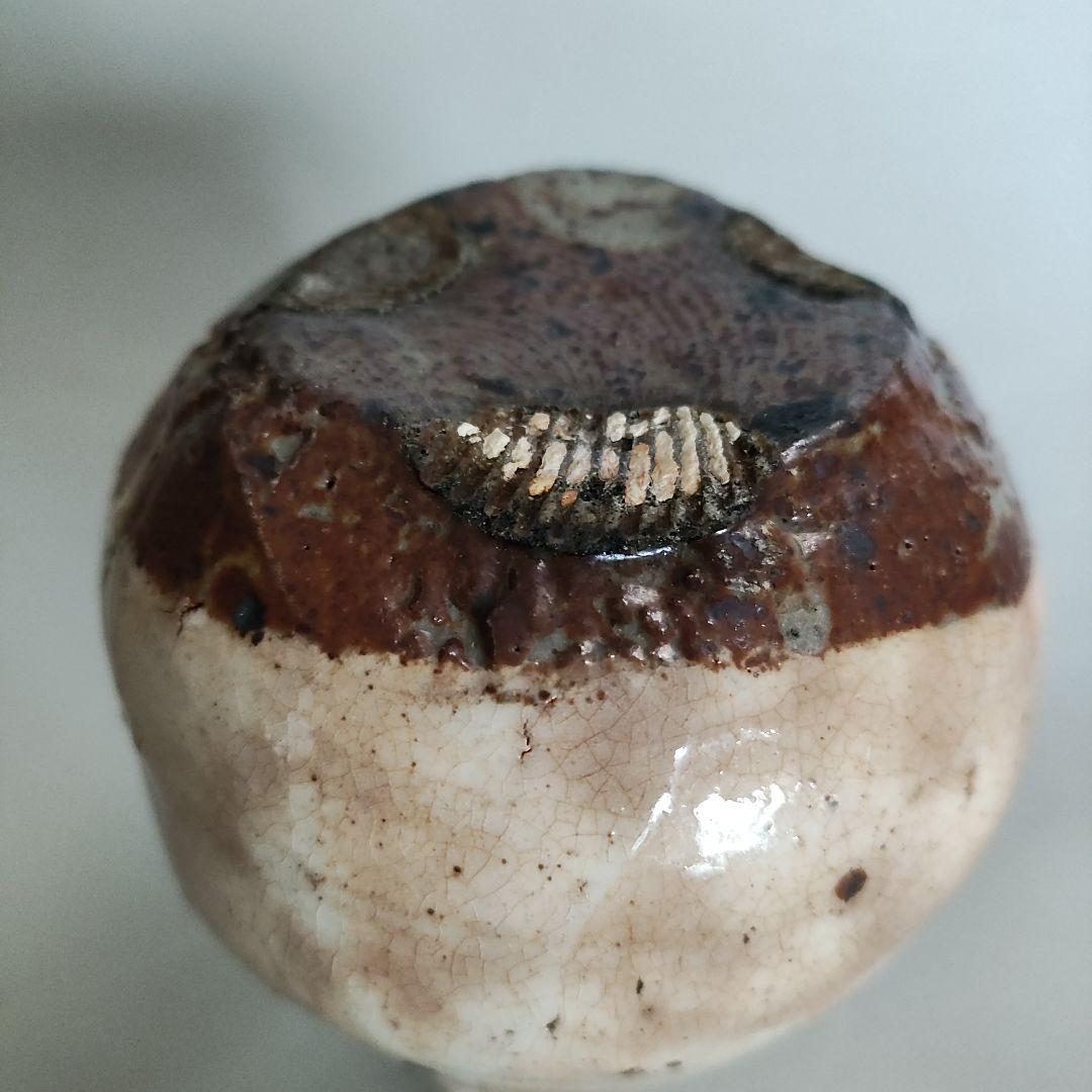 中川自然坊　粉引唐津徳利　唐津焼