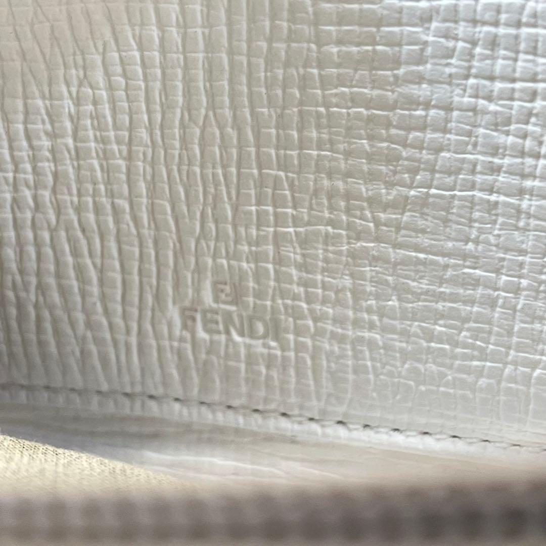 【希少】FENDI 長財布 ラウンドファスナー ズッカ柄 マルチカラー PVC