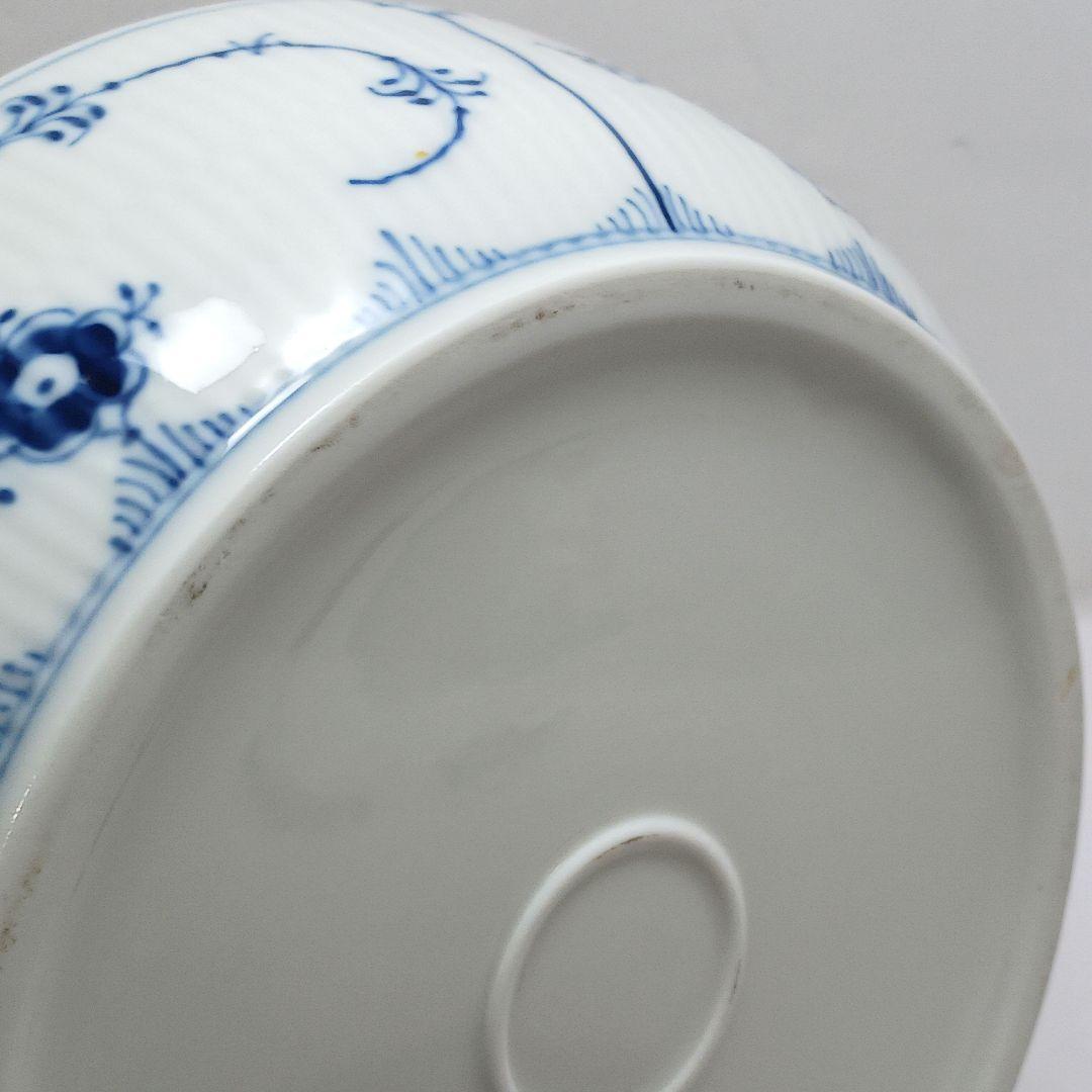 Y3223-3 ロイヤルコペンハーゲン ブルーフルーテッド スープチューリン　L