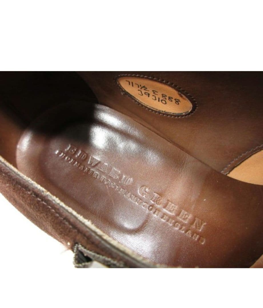 EDWARD GREEN エドワードグリーン シングルモンクUK7.5