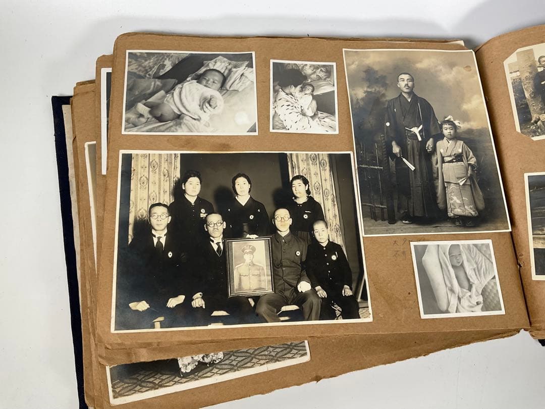 軍隊　軍人　戦争　旧日本軍　家族写真　まとめて軍隊アルバム　古写真　写真帖