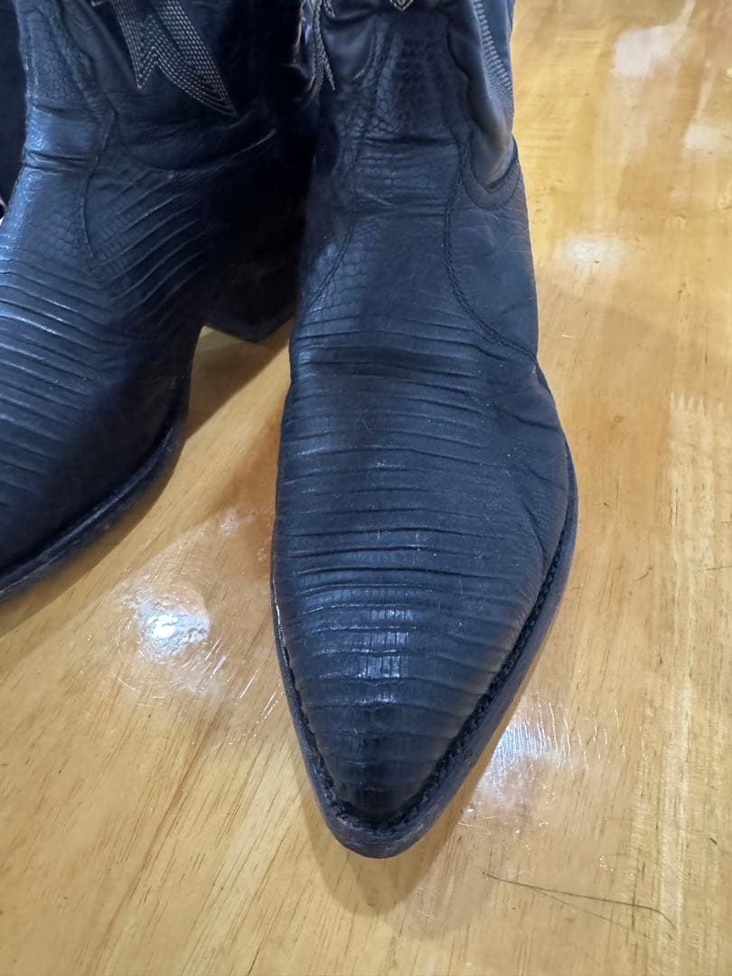 KKrrTONY LAMA ウエスタンブーツ リザード 85715 8H