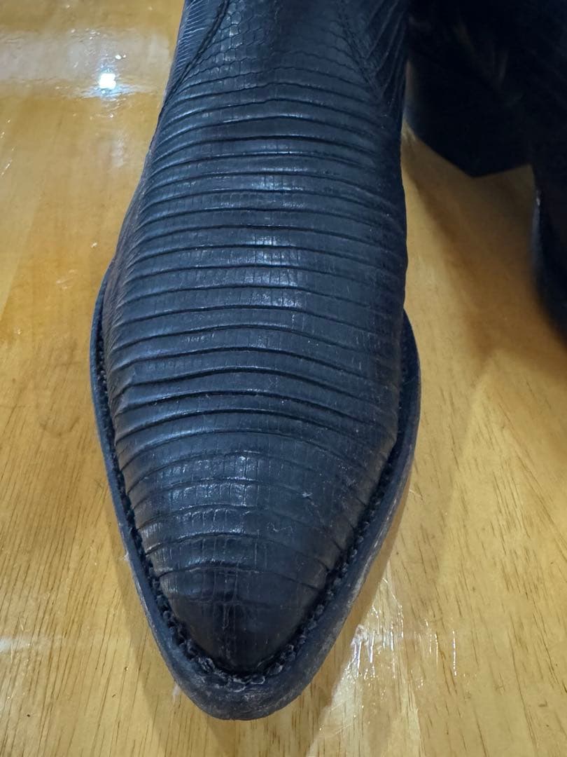 KKrrTONY LAMA ウエスタンブーツ リザード 85715 8H