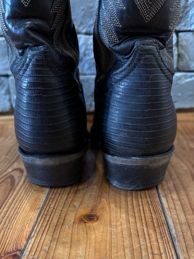 KKrrTONY LAMA ウエスタンブーツ リザード 85715 8H