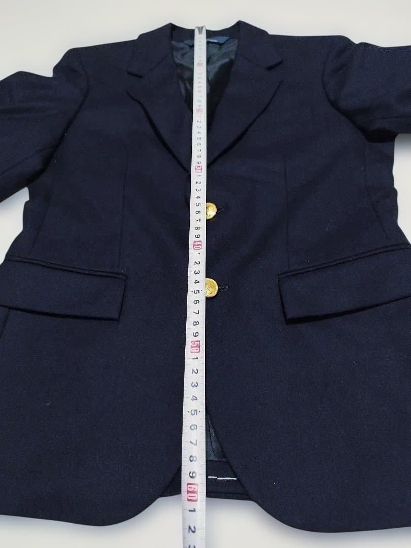 未使用 ポロバイラルフローレン スーツセット ブレザー 紺色 金ボタン 140